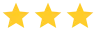 3 stars icon